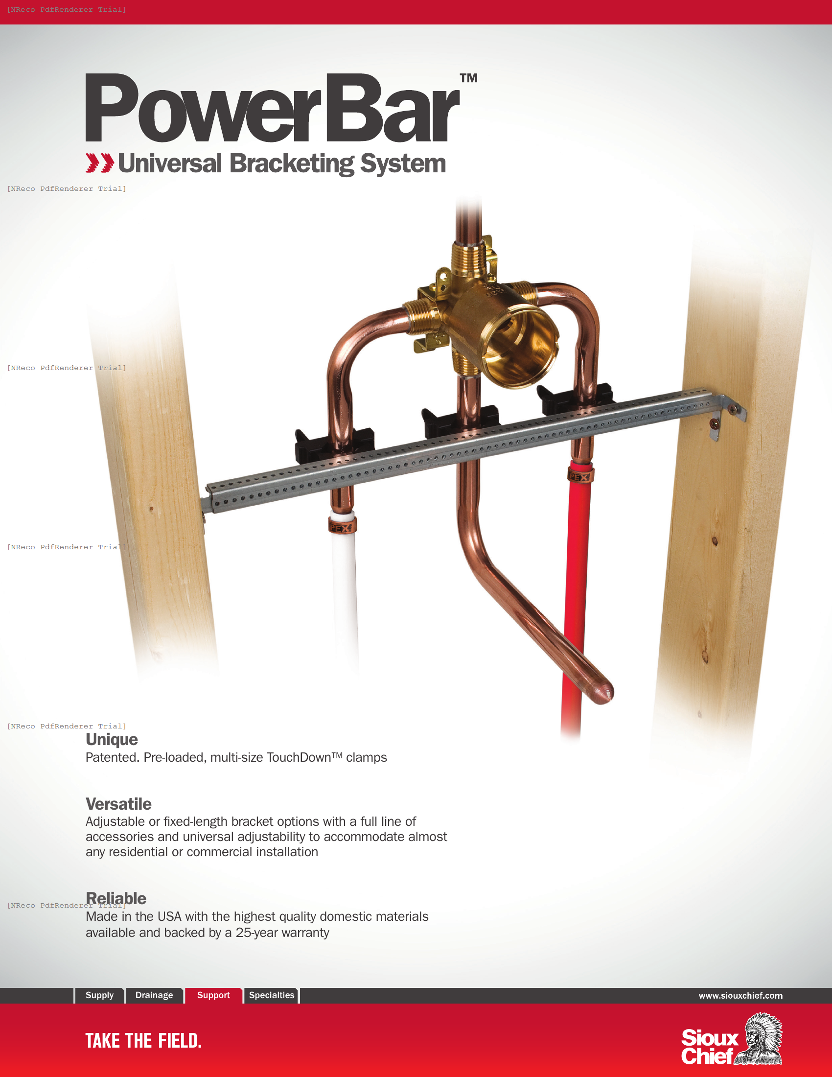 POWERBAR - UNIVERSAL BRACKETING SYSTEM BROCHURE.PDF Brochure Document